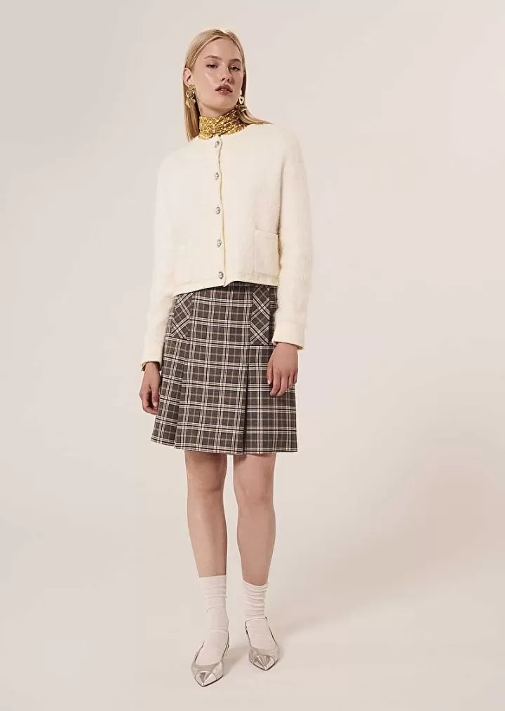 Cardigan En Maille De Mohair Et De Laine Ecru Guest^TARA JARMON New