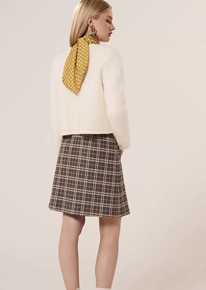 Cardigan En Maille De Mohair Et De Laine Ecru Guest^TARA JARMON New