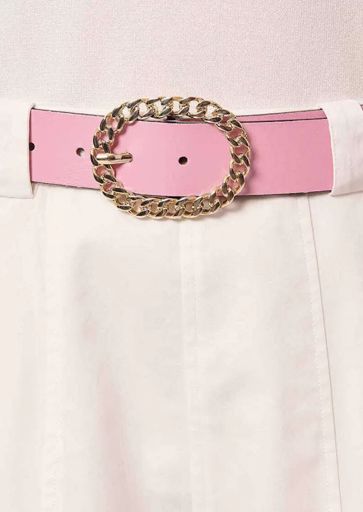 Ceinture En Cuir Rose Gigi^TARA JARMON Flash Sale