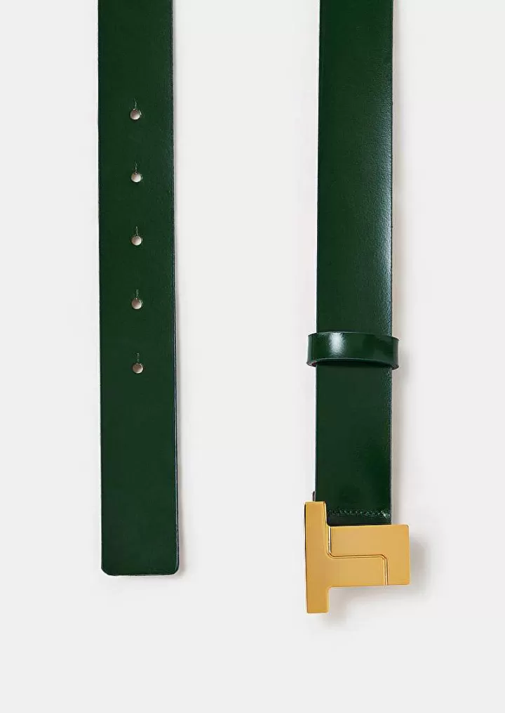 Ceinture En Cuir Vert 8 Bis^TARA JARMON Flash Sale