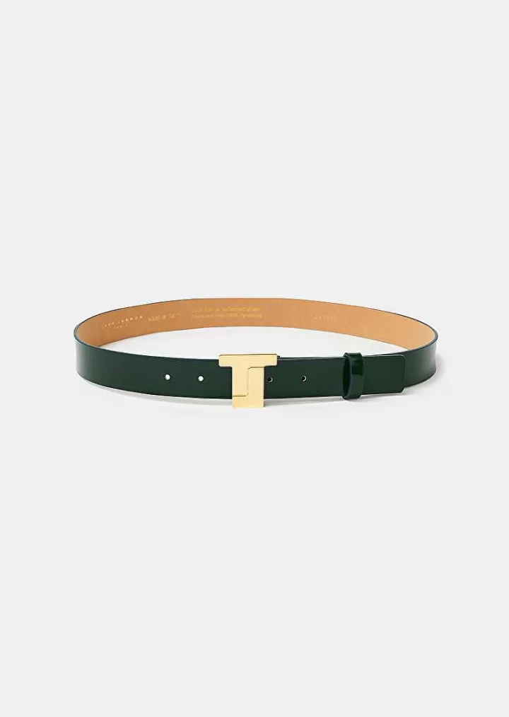 Ceinture En Cuir Vert 8 Bis^TARA JARMON Flash Sale