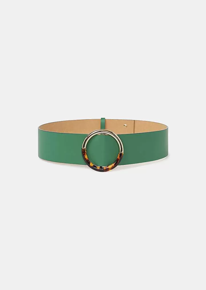 Ceinture En Cuir Vert Lauren^TARA JARMON Sale