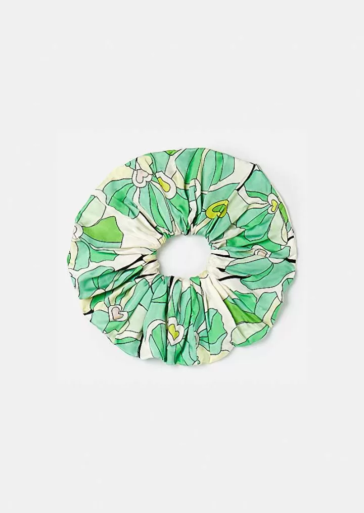 Chouchou Chouchou Imprime Floral Vert^TARA JARMON New