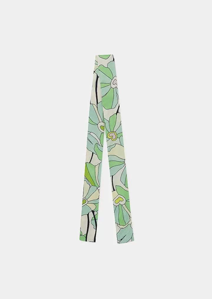 Echarpe Verte A Imprime Floral Evelyse^TARA JARMON Best Sale