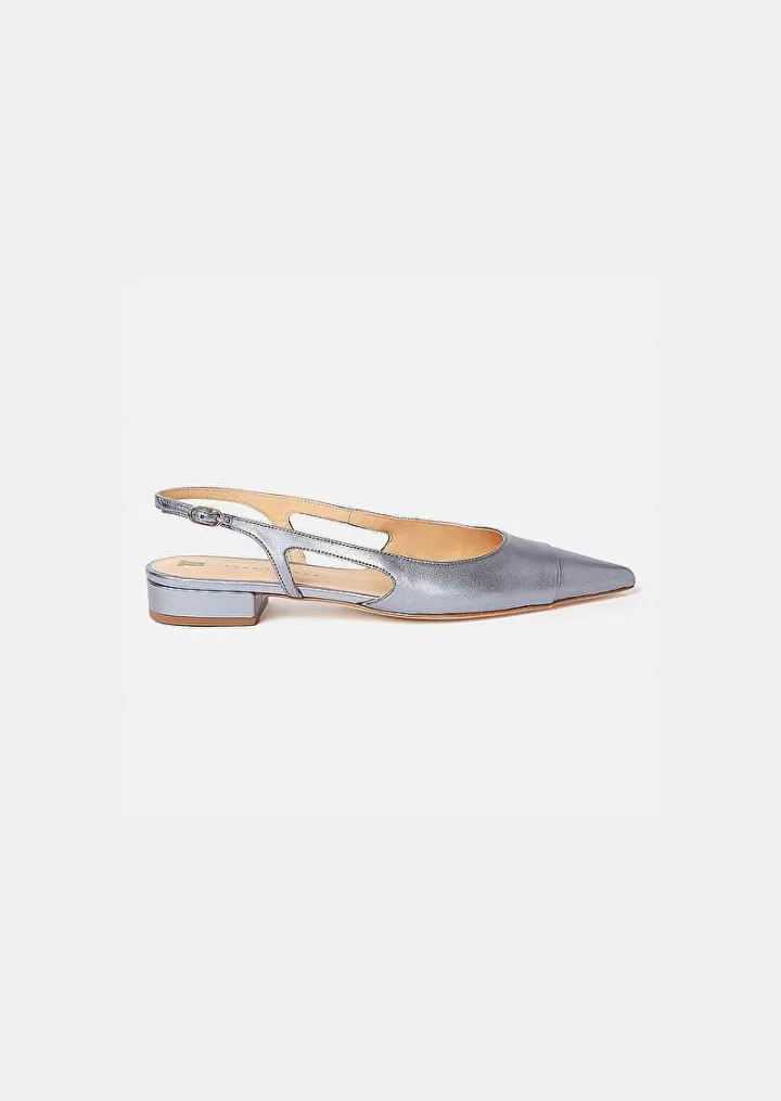 Escarpins Katia Bleus En Cuir Metallise^TARA JARMON Cheap