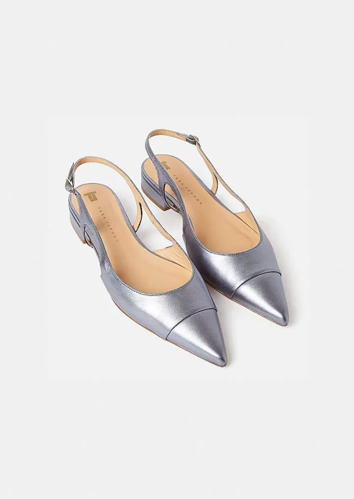 Escarpins Katia Bleus En Cuir Metallise^TARA JARMON Cheap