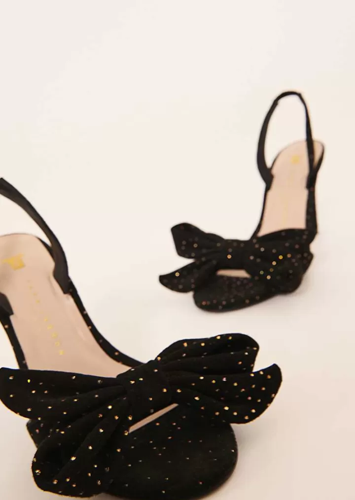 Escarpins Kerry En Cuir Noir A Strass^TARA JARMON Cheap