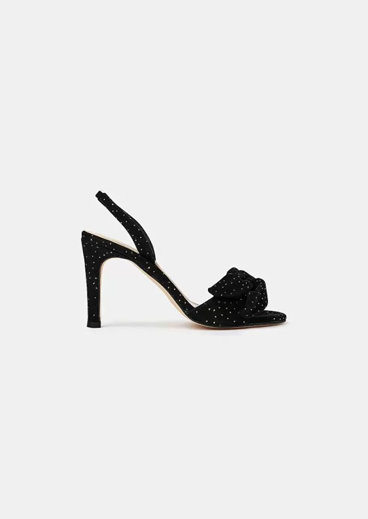 Escarpins Kerry En Cuir Noir A Strass^TARA JARMON Cheap