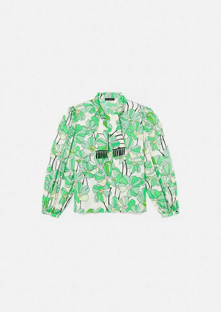 Haut Imprime Fleuri Vert Toxane^TARA JARMON Outlet