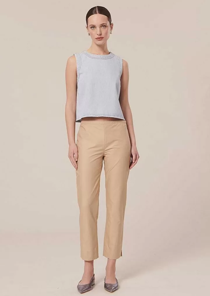 Pantalon En Coton Beige Pablo^TARA JARMON Discount