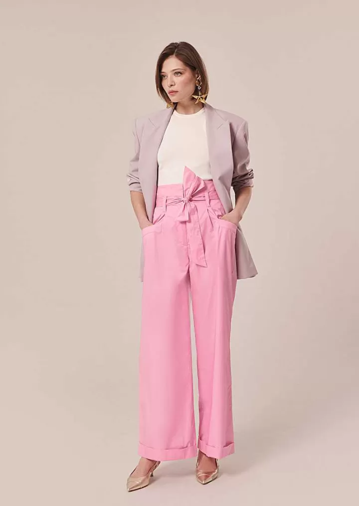 Pantalon En Popeline Rose Pyla^TARA JARMON Flash Sale