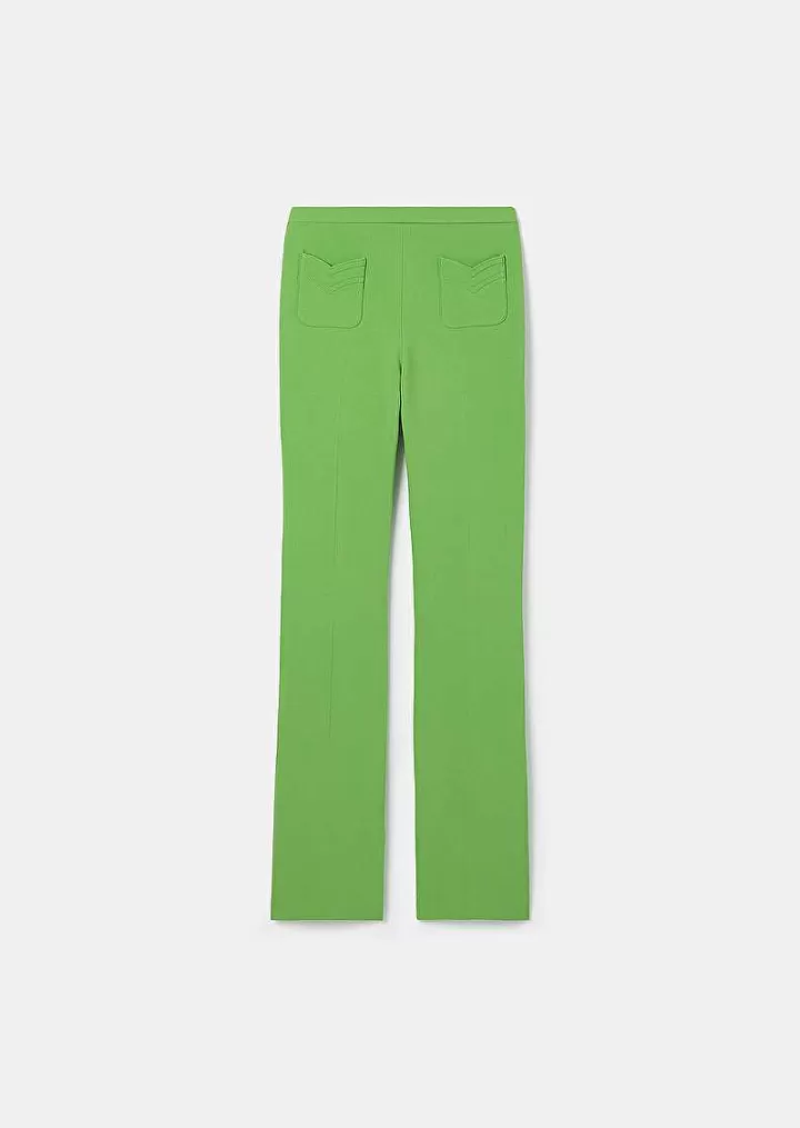 Pantalon En Toile Double Vert Phoenix^TARA JARMON Outlet