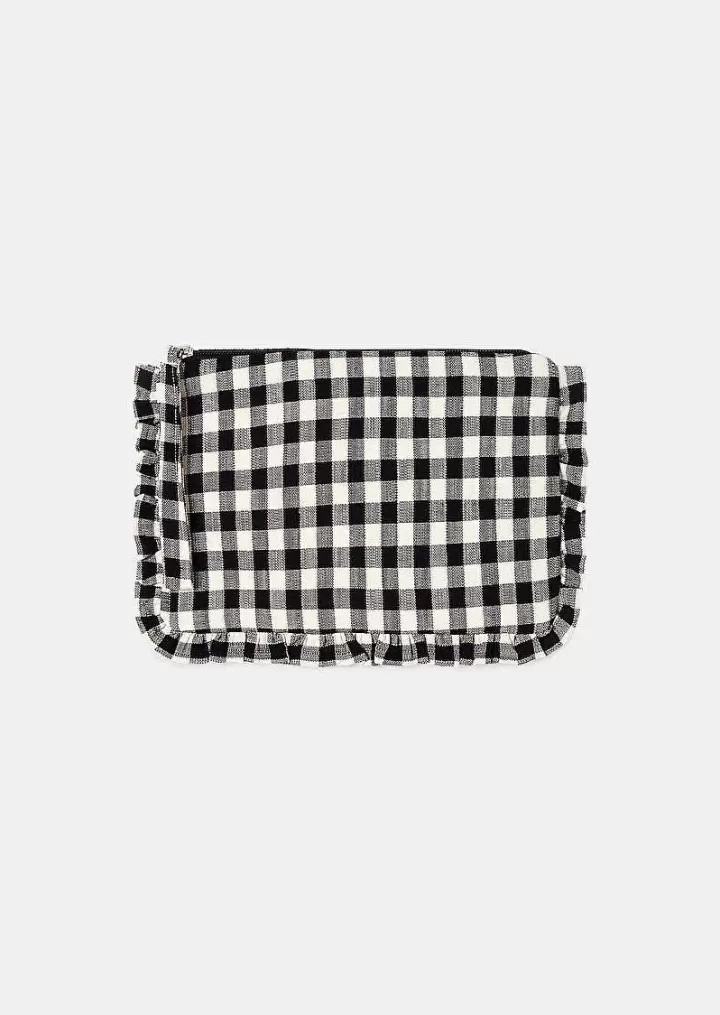 Pochette Souple Vichy Noire Sabrina^TARA JARMON Discount