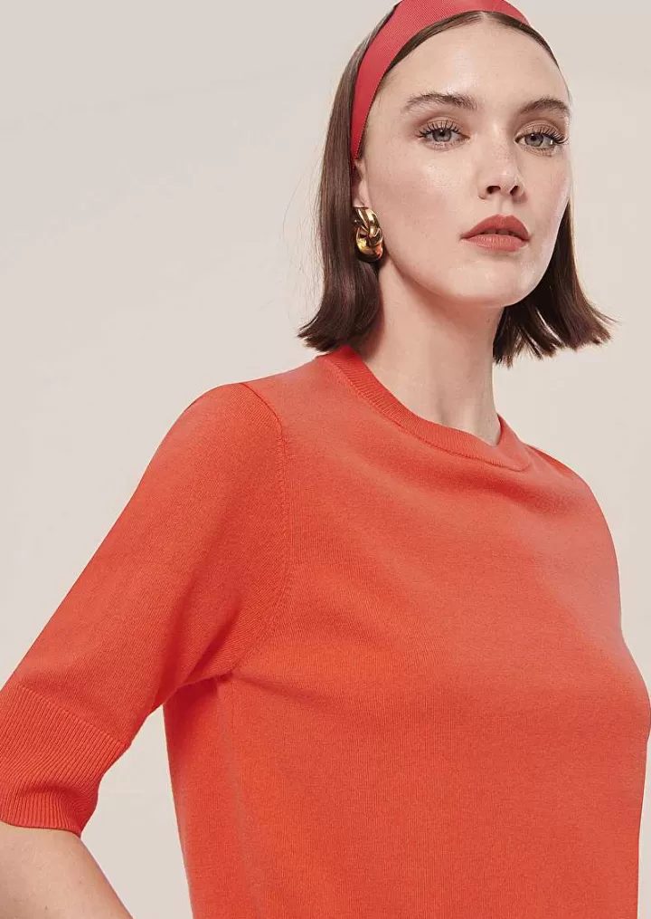 Pull Paoline Corail En Laine Et Coton^TARA JARMON Flash Sale