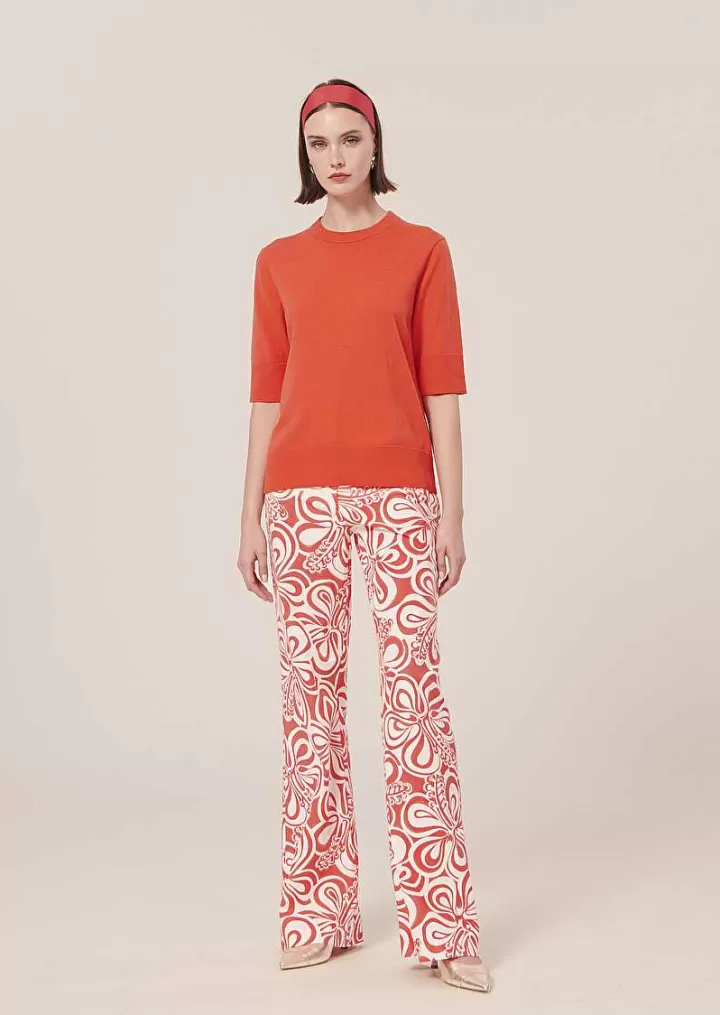 Pull Paoline Corail En Laine Et Coton^TARA JARMON Flash Sale