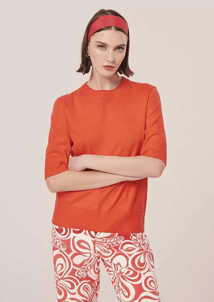 Pull Paoline Corail En Laine Et Coton^TARA JARMON Flash Sale