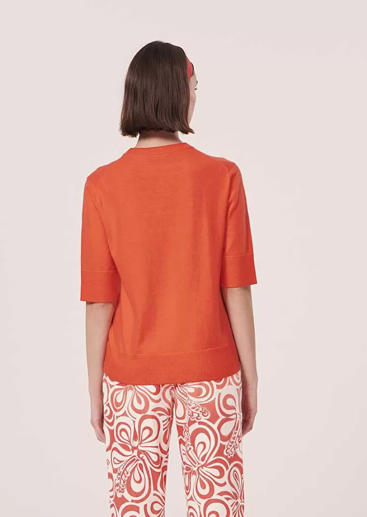 Pull Paoline Corail En Laine Et Coton^TARA JARMON Flash Sale