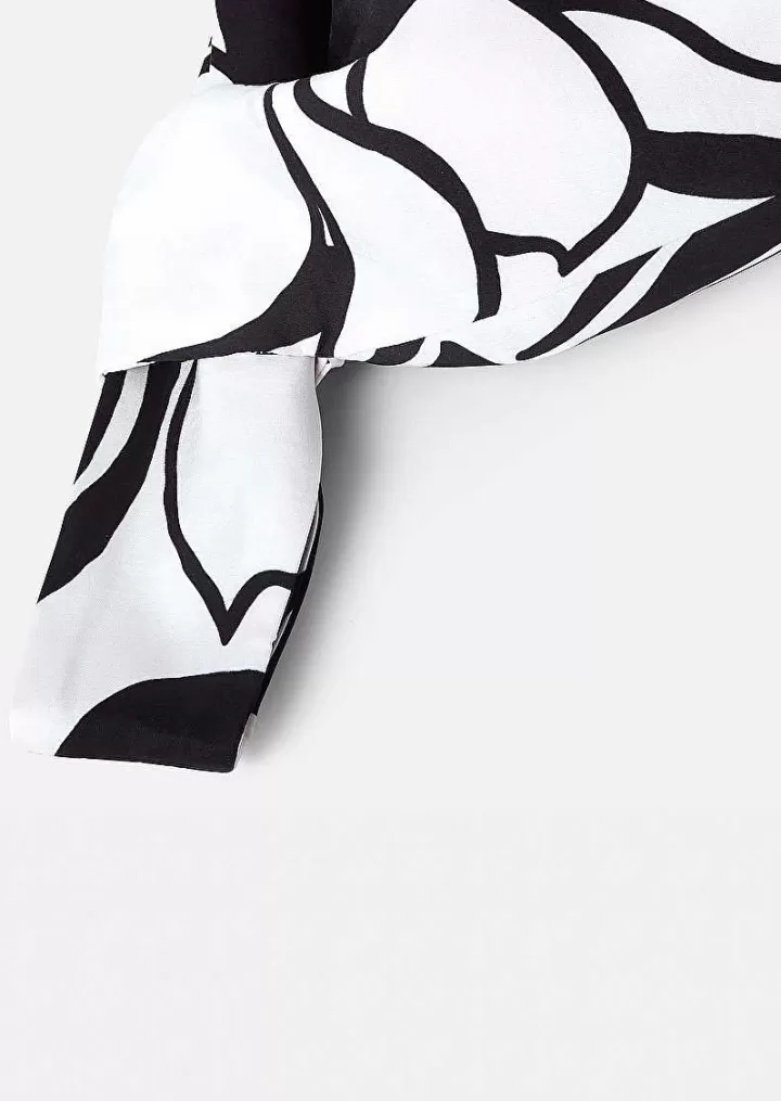 Sac Suzie Ecru Avec Fleurs Noires^TARA JARMON Flash Sale