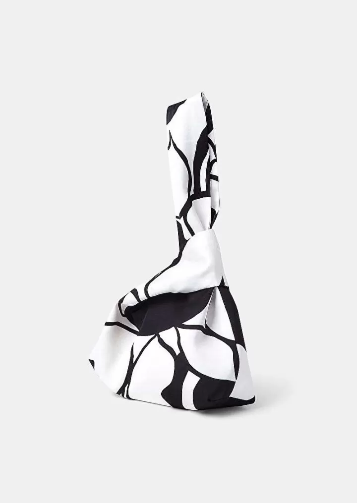 Sac Suzie Ecru Avec Fleurs Noires^TARA JARMON Flash Sale